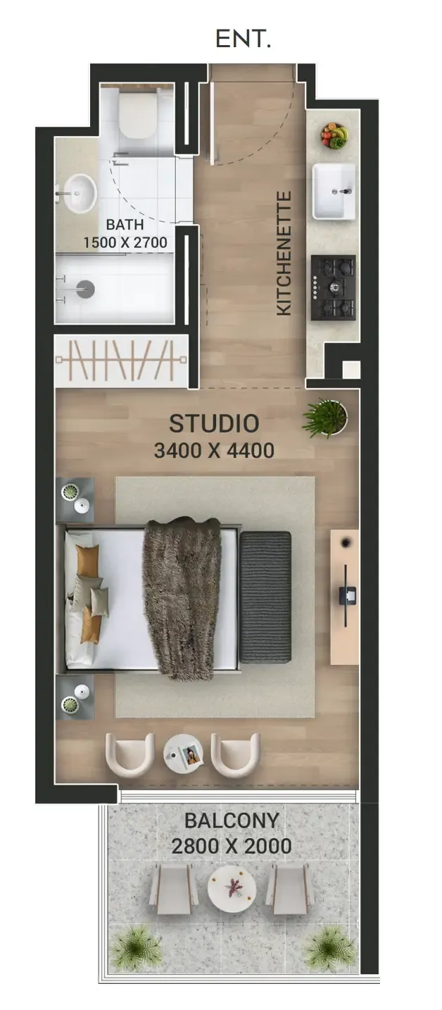 Empire Developments Empire Jebel Ali floor plan