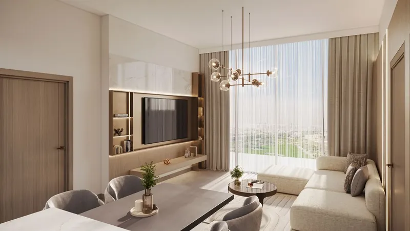 Interior at Fairway Residences in Dubai Sports City