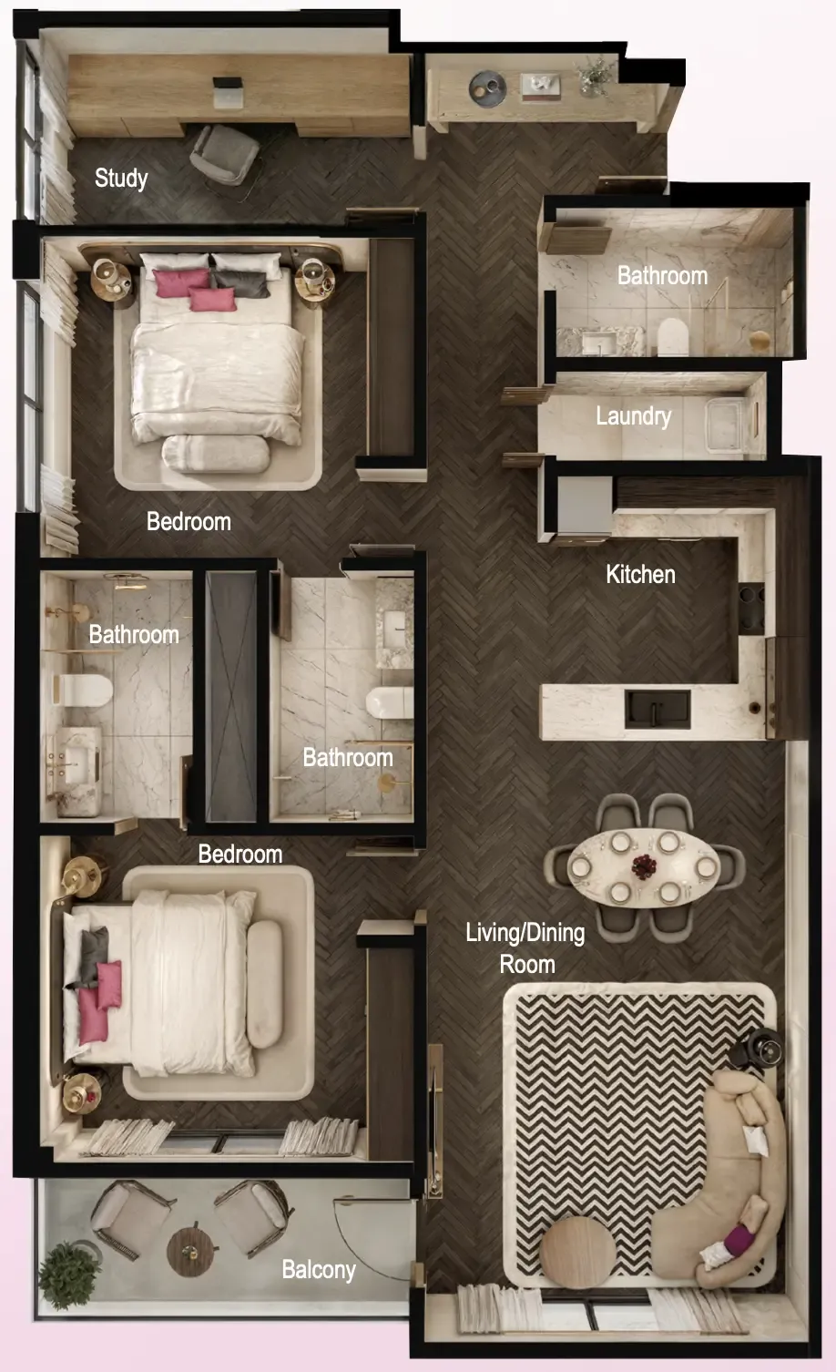 Prestige One Developments Fauchon Residences floor plan