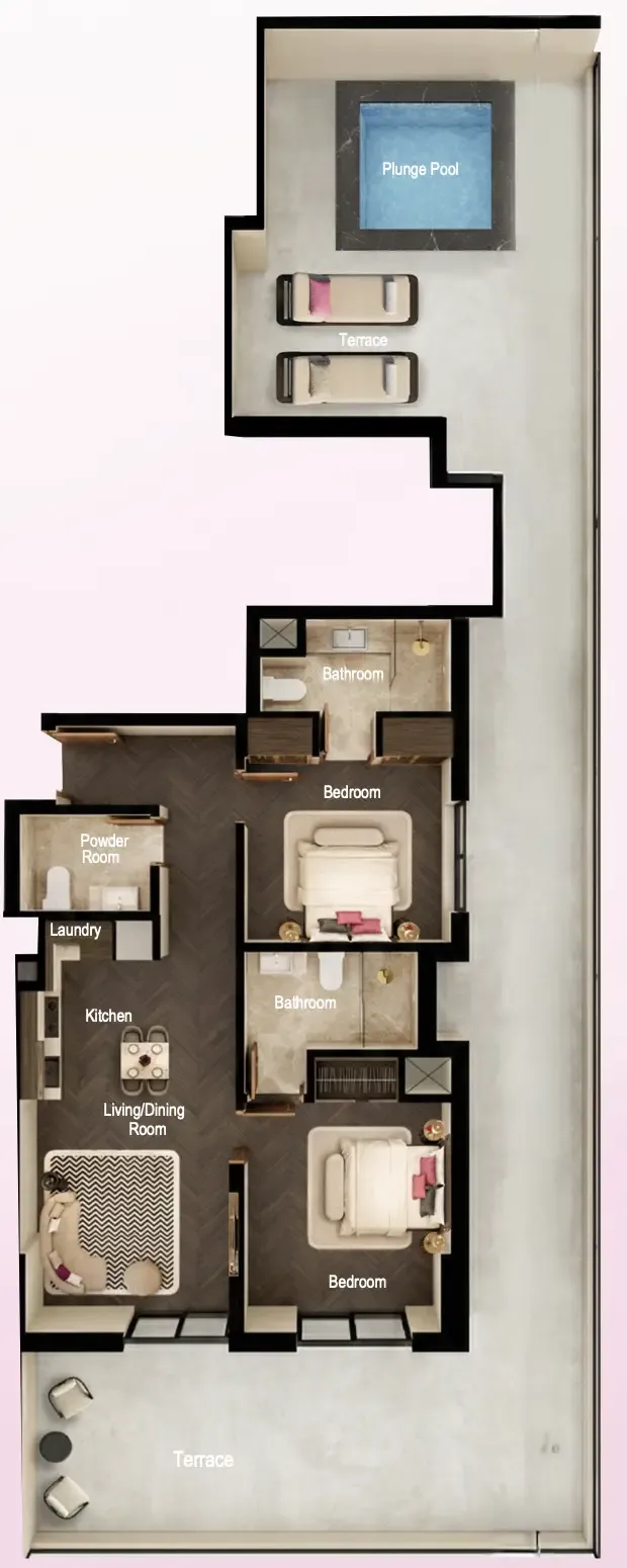 Prestige One Developments Fauchon Residences floor plan