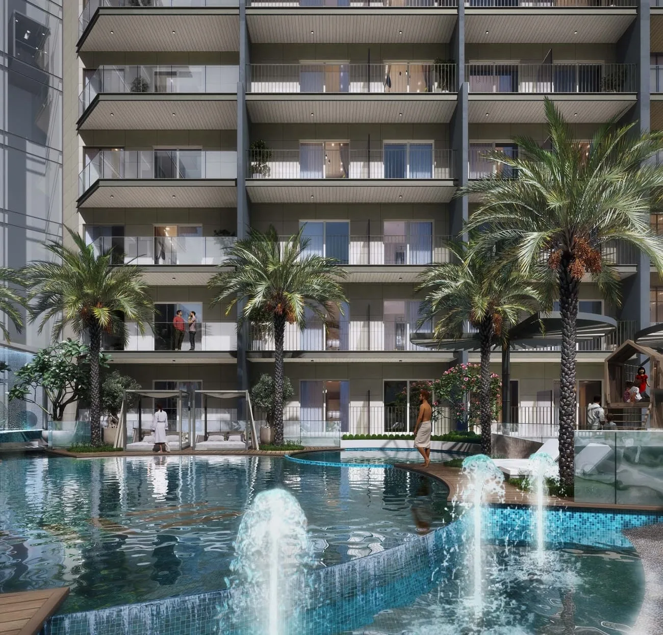 Grand Swimming Pool amenity image at Floarea Grande