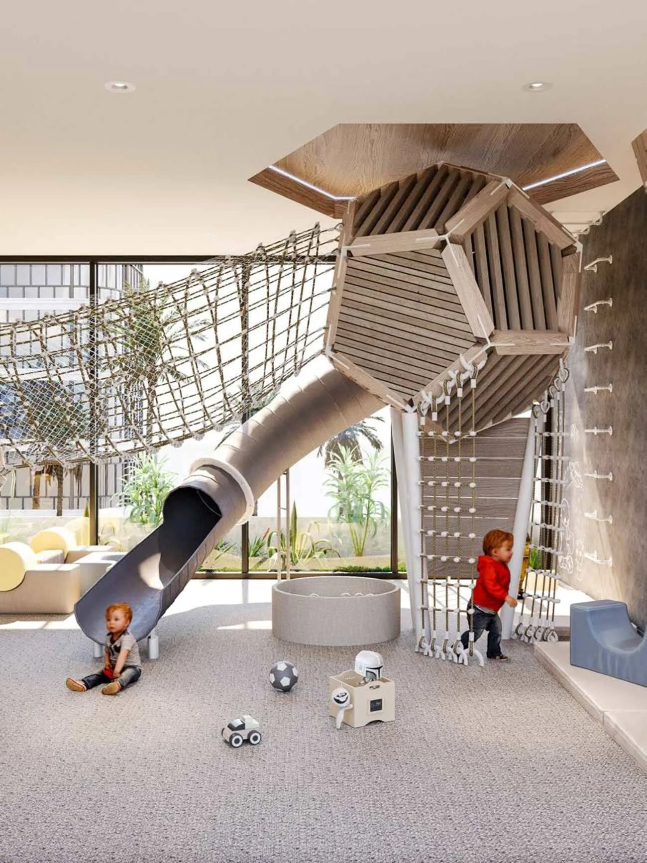 Indoor Kids Play Area amenity image at Floarea Grande