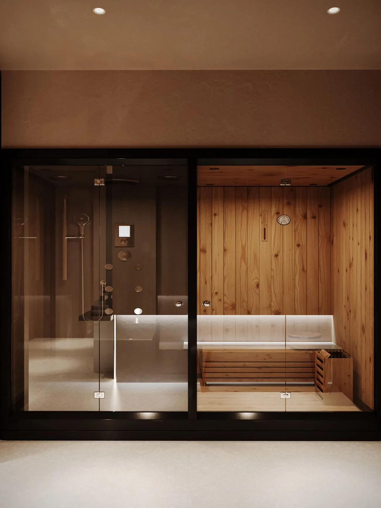 Steam And Sauna amenity image at Floarea Grande