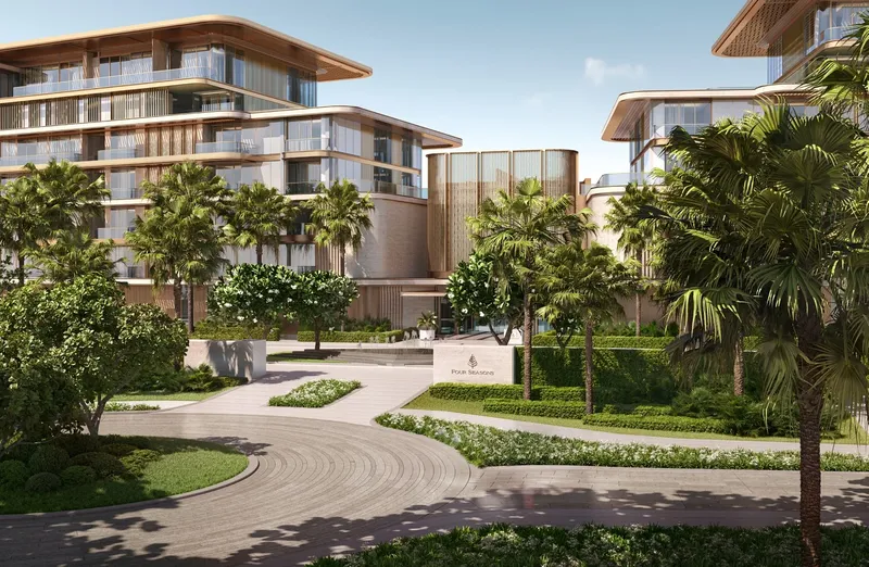 Exterior at Four Seasons Private Residences Abu Dhabi at Saadiyat Beach in Al Saadiyat island Abu Dhabi