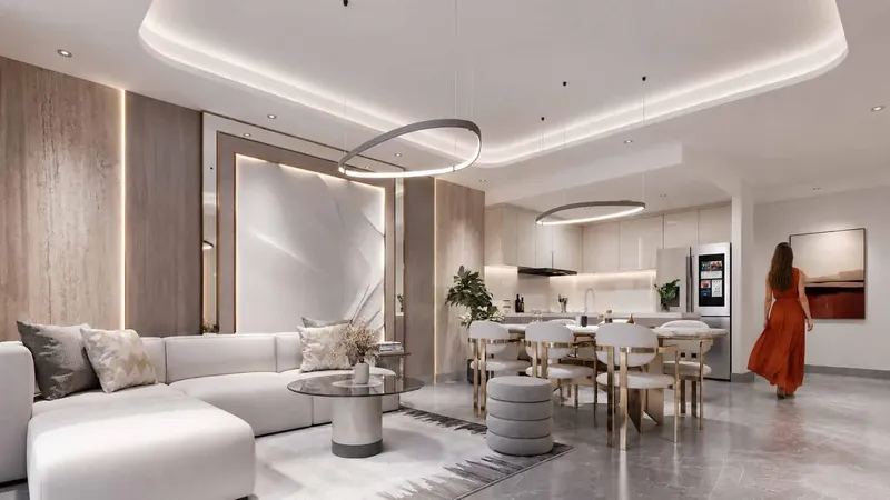 Interior at Future Avenue in Bukadra Dubai
