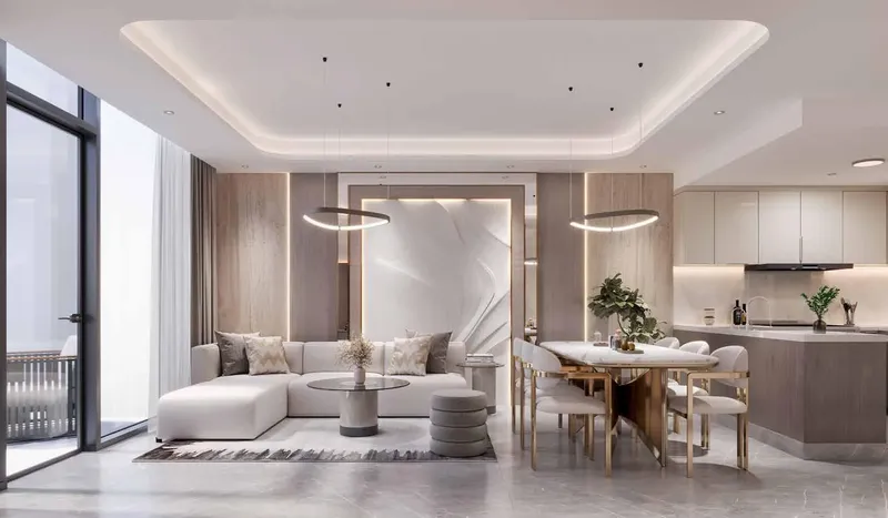 Interior at Future Avenue in Bukadra Dubai