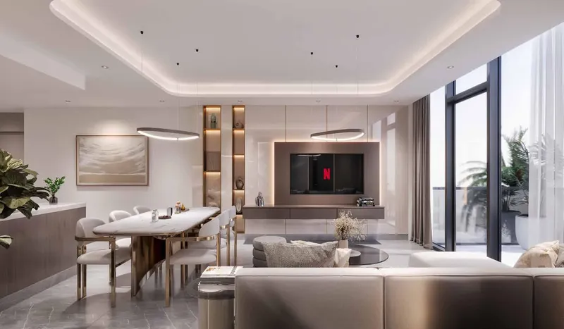 Interior at Future Avenue in Bukadra Dubai