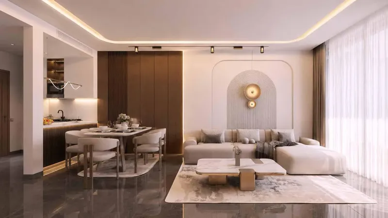 Interior at Future Avenue in Bukadra Dubai