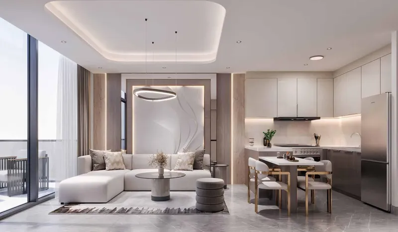 Interior at Future Avenue in Bukadra Dubai