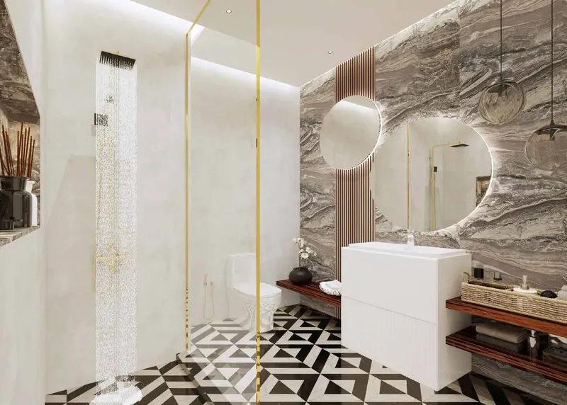Interior at Gemz in Al Furjan Dubai
