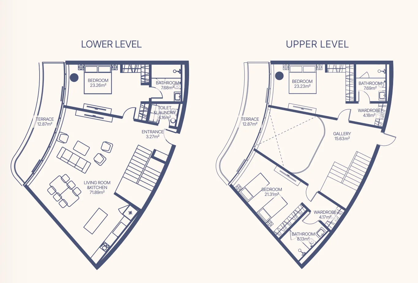 MIRA Developments Gianfranco Ferre Residences floor plan