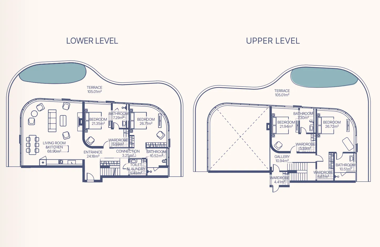 MIRA Developments Gianfranco Ferre Residences floor plan