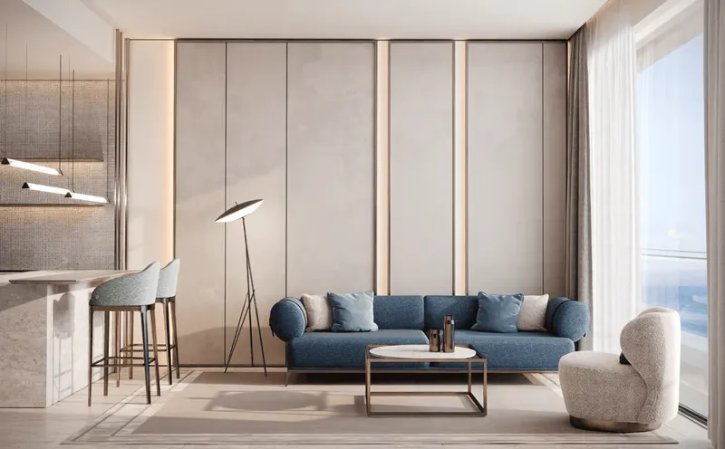 Interior at Gianfranco Ferre Residences in Al Marjan Island Ras Al Khaimah