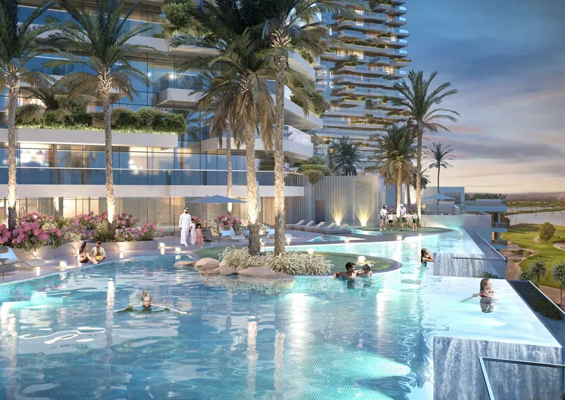 Exterior at Golf Greens in Damac Hills Dubai