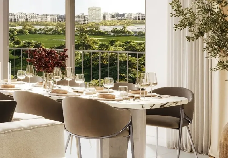 Interior at Golf Point in Emaar South Dubai