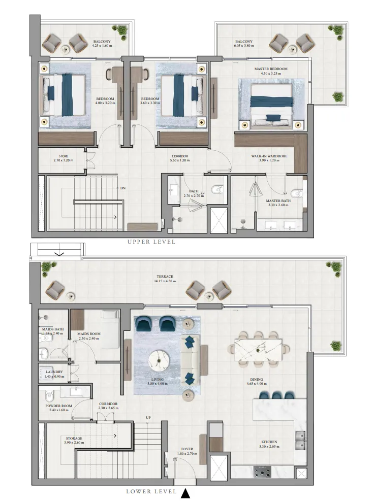 Emaar Grove Ridge floor plan