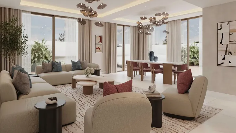 Interior at Hayat 7 in Dubai South Dubai