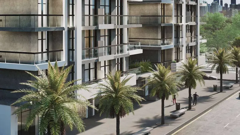 Exterior at High Best Tower in MBR District 11 (Meydan South) Dubai