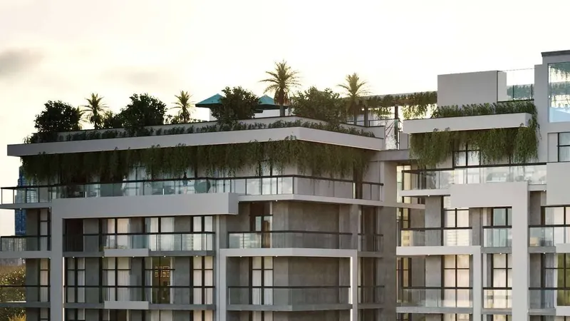 Exterior at High Best Tower in MBR District 11 (Meydan South) Dubai