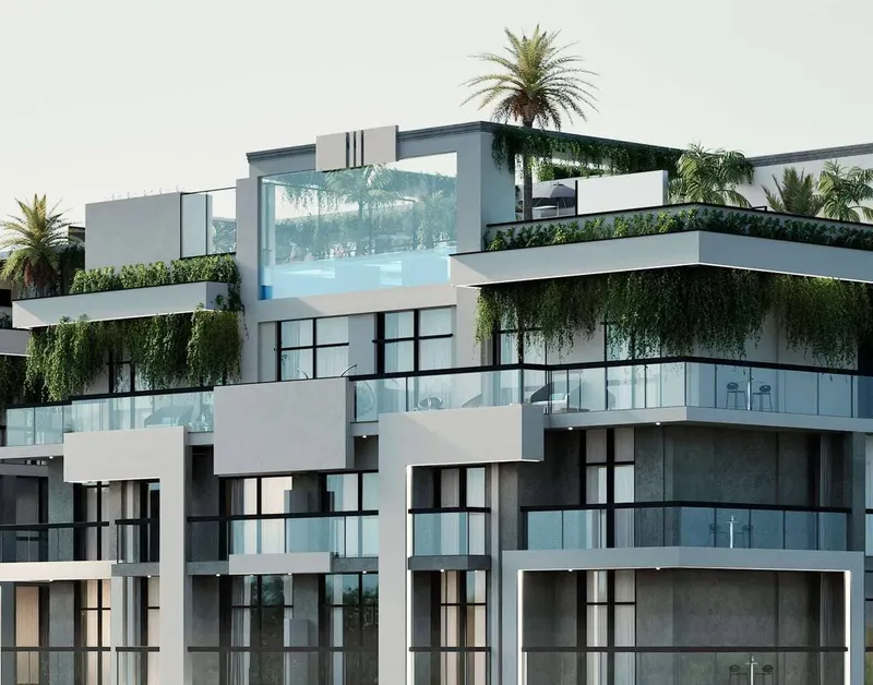 Exterior at High Best Tower in MBR District 11 (Meydan South) Dubai