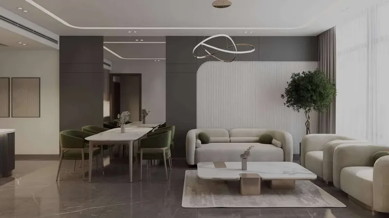 Interior at High Best Tower in MBR District 11 (Meydan South) Dubai