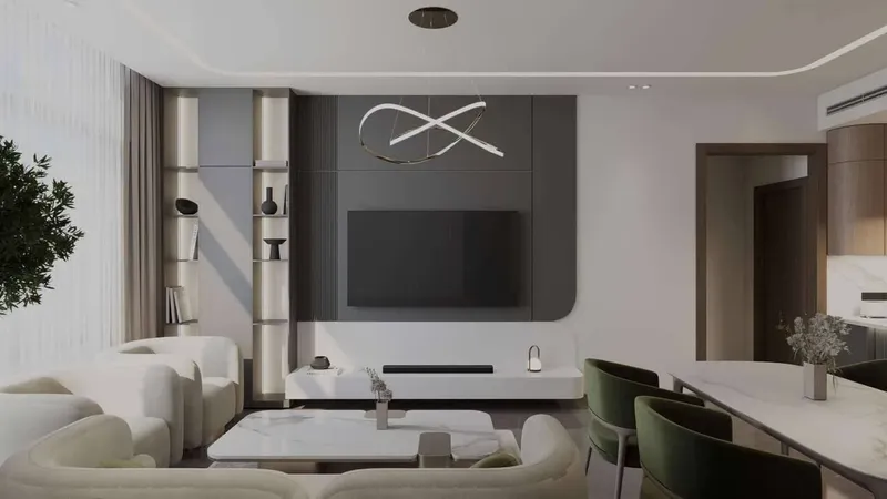 Interior at High Best Tower in MBR District 11 (Meydan South) Dubai