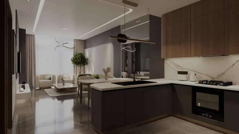 Interior at High Best Tower in MBR District 11 (Meydan South) Dubai