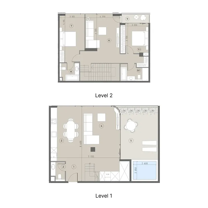 WEll Concept Development House of WELL floor plan