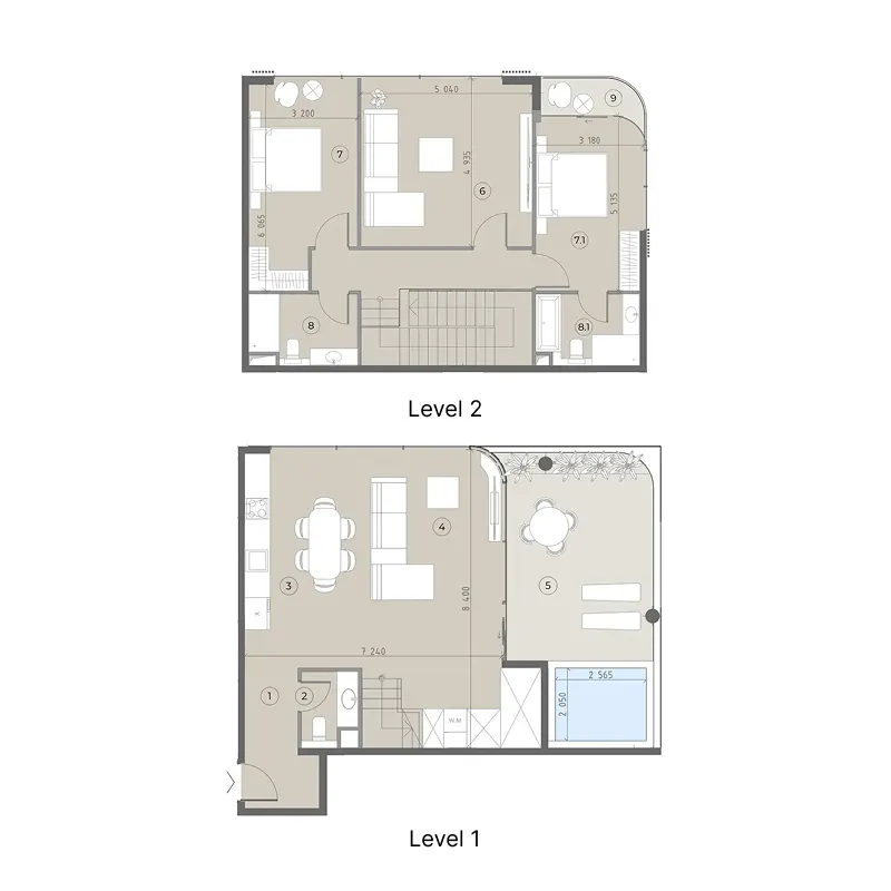 WEll Concept Development House of WELL floor plan