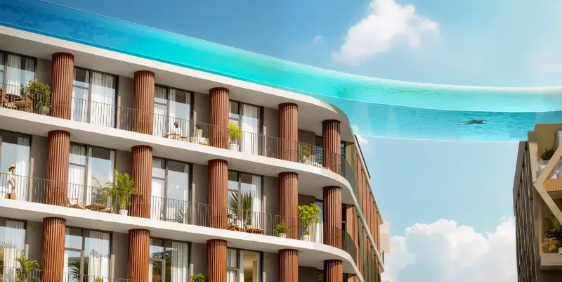 Exterior at Hygge Hotel in World of Islands Dubai