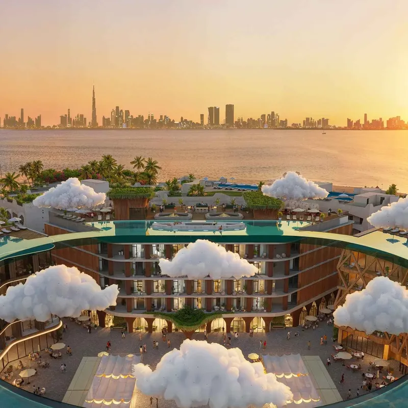 Exterior at Hygge Hotel in World of Islands Dubai