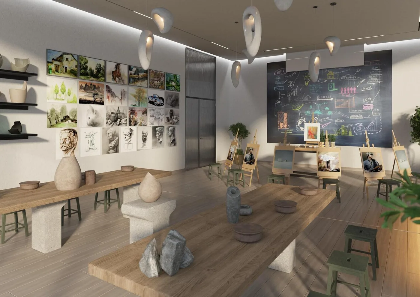 Art Studio amenity image at I'Sola Bella