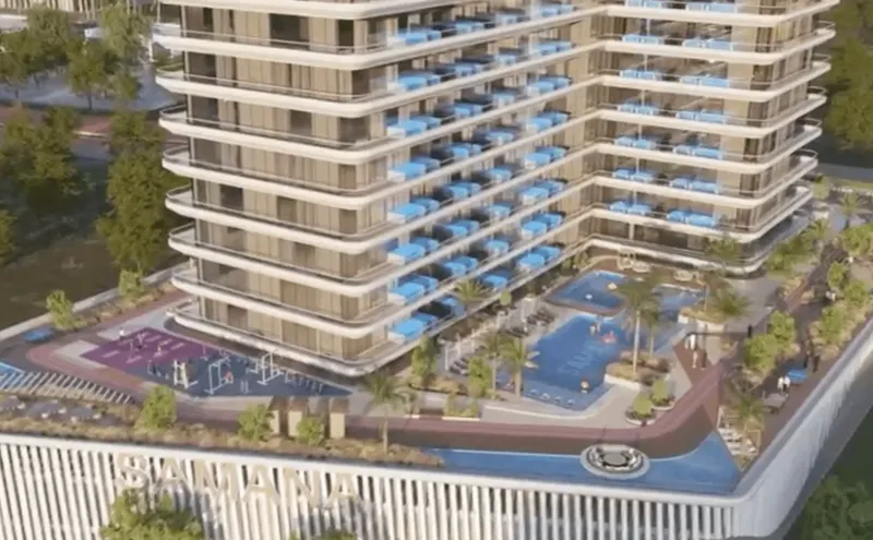 Exterior at Ivy Gardens 2 by Samana in Dubailand Residence Complex Dubai