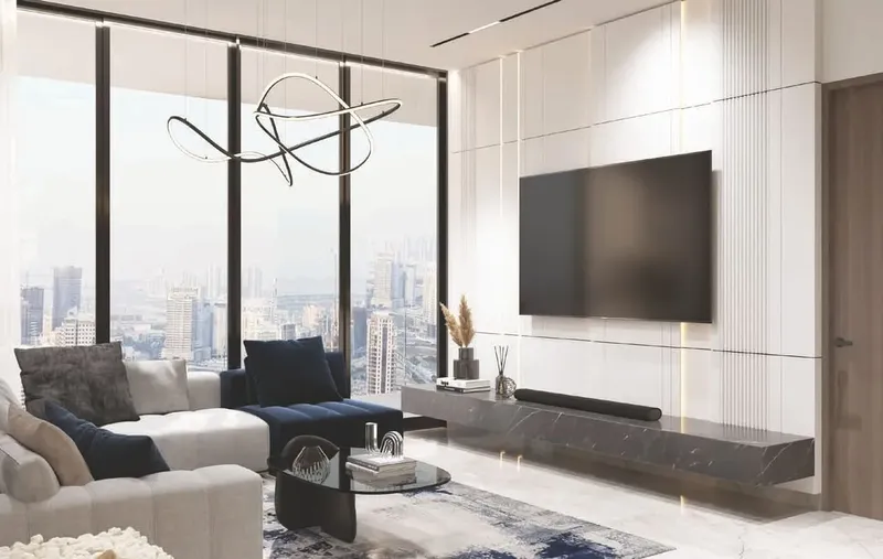 Interior at Ivy Gardens 2 by Samana in Dubailand Residence Complex Dubai