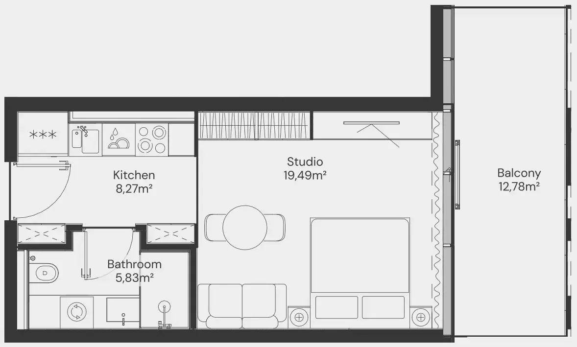 MIRA Developments John Richmond District floor plan