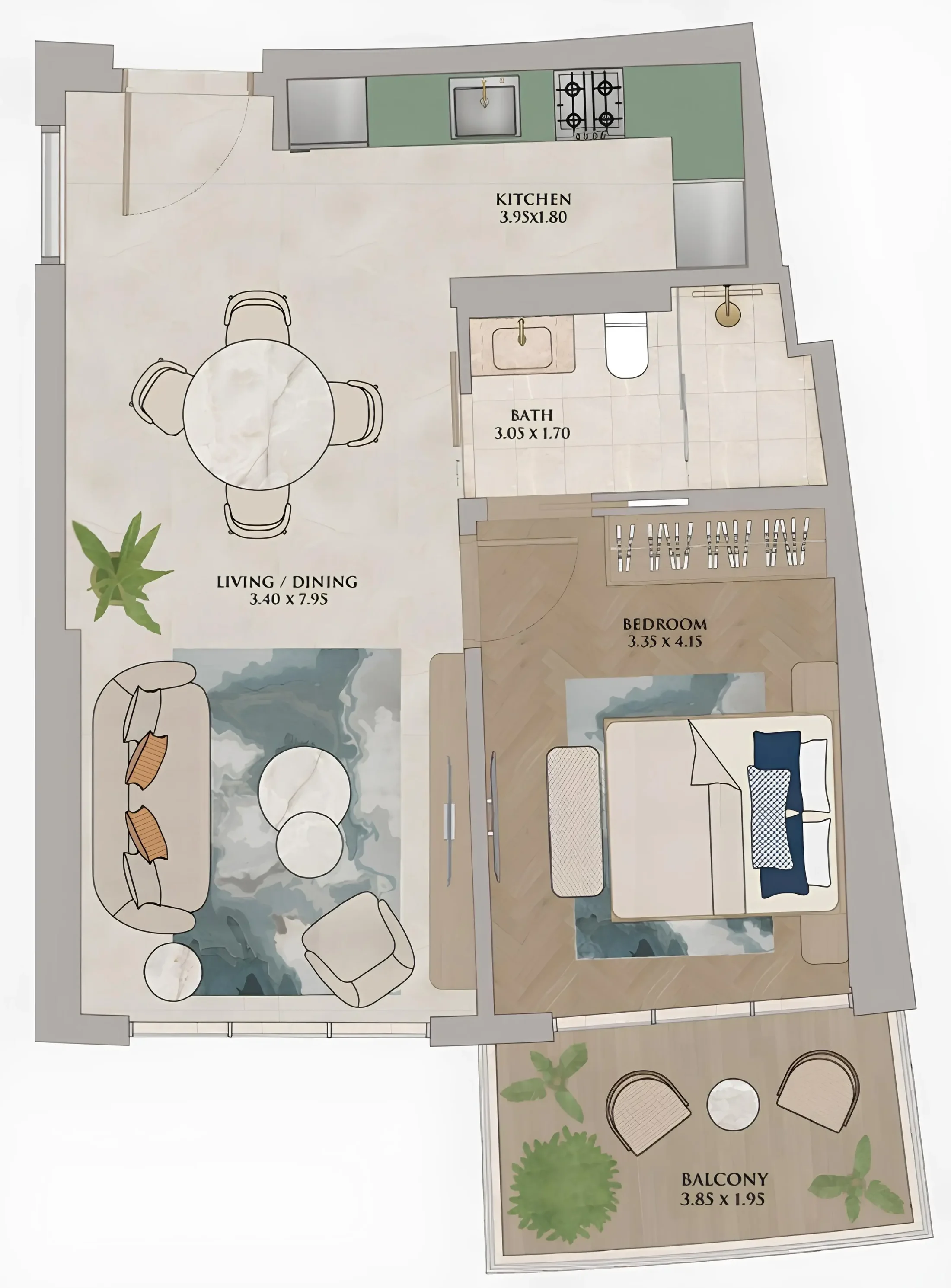 WOW Resorts JW Marriott Residences and Resort floor plan
