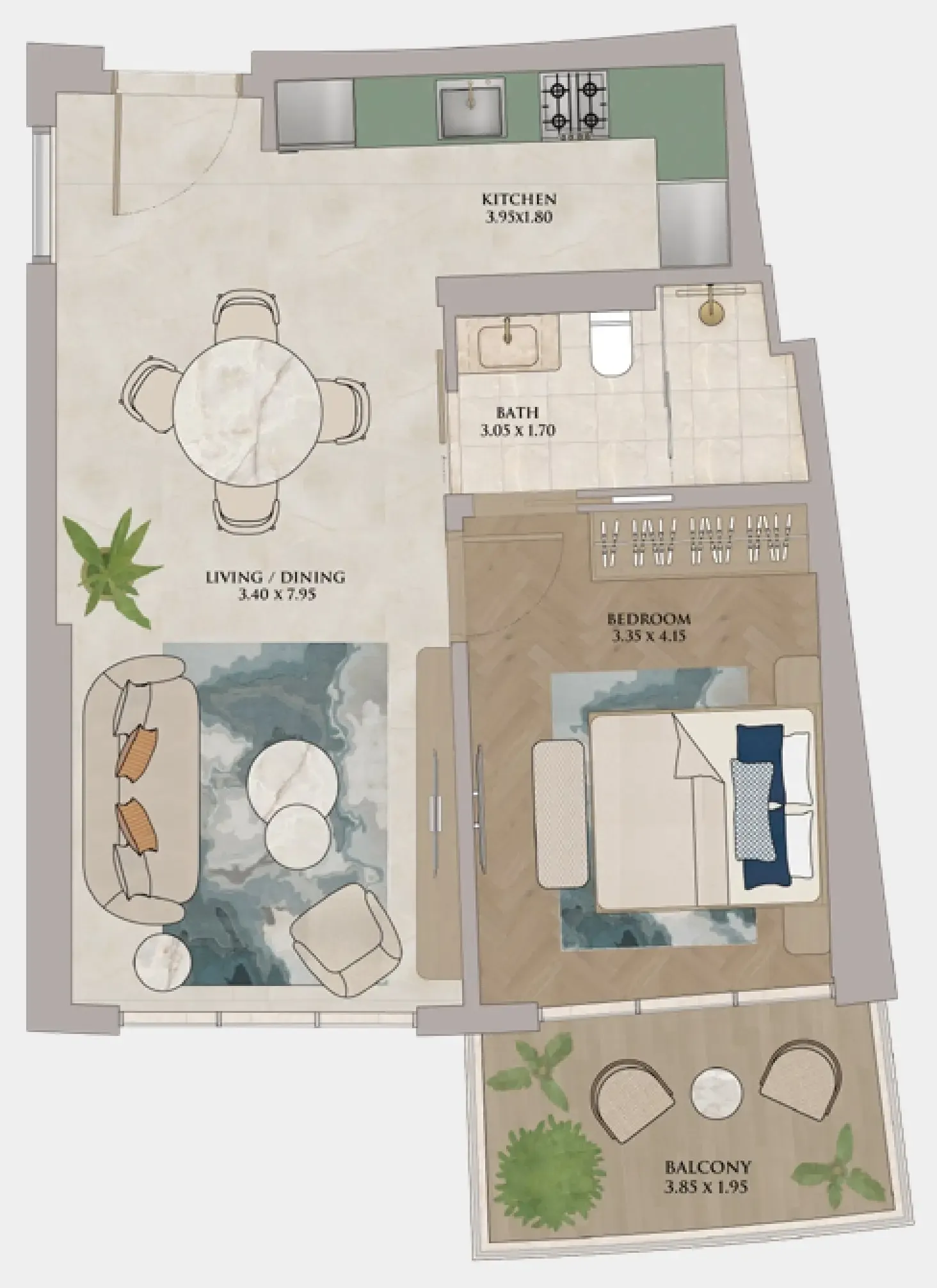 WOW Resorts JW Marriott Residences and Resort floor plan