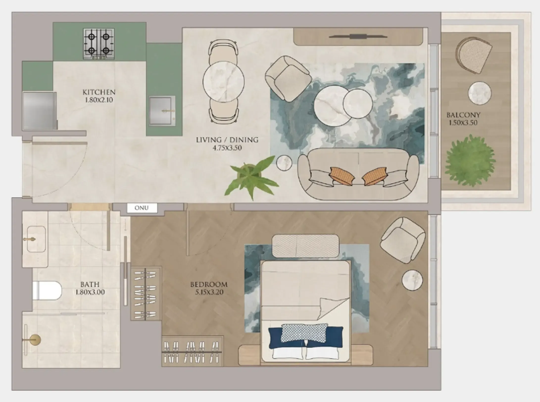 WOW Resorts JW Marriott Residences and Resort floor plan