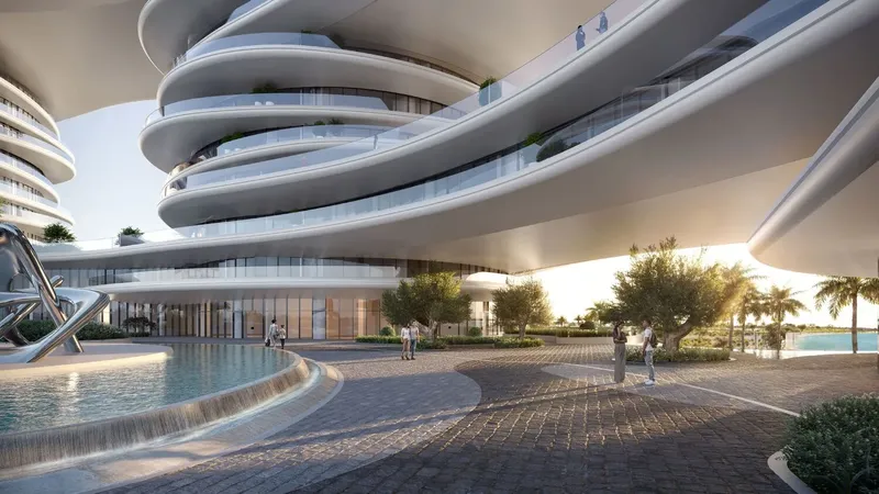 Exterior at La Mer by Elie Saab in Al Marjan Island Ras Al Khaimah
