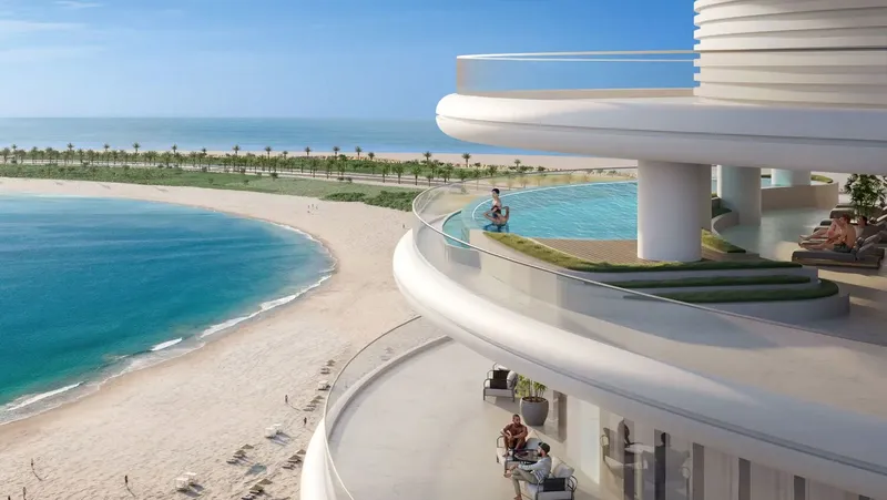 Exterior at La Mer by Elie Saab in Al Marjan Island Ras Al Khaimah