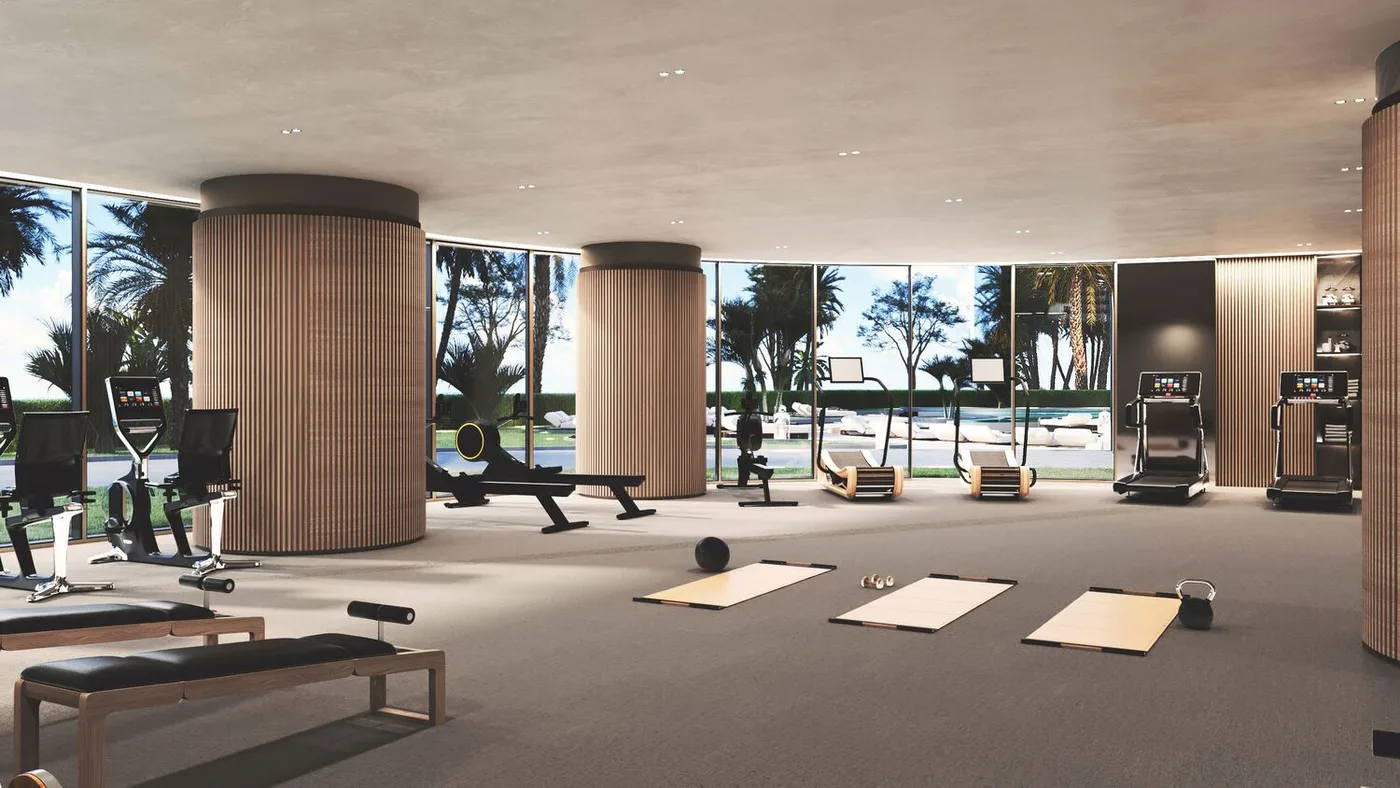 Gym amenity image at La Mer by Elie Saab