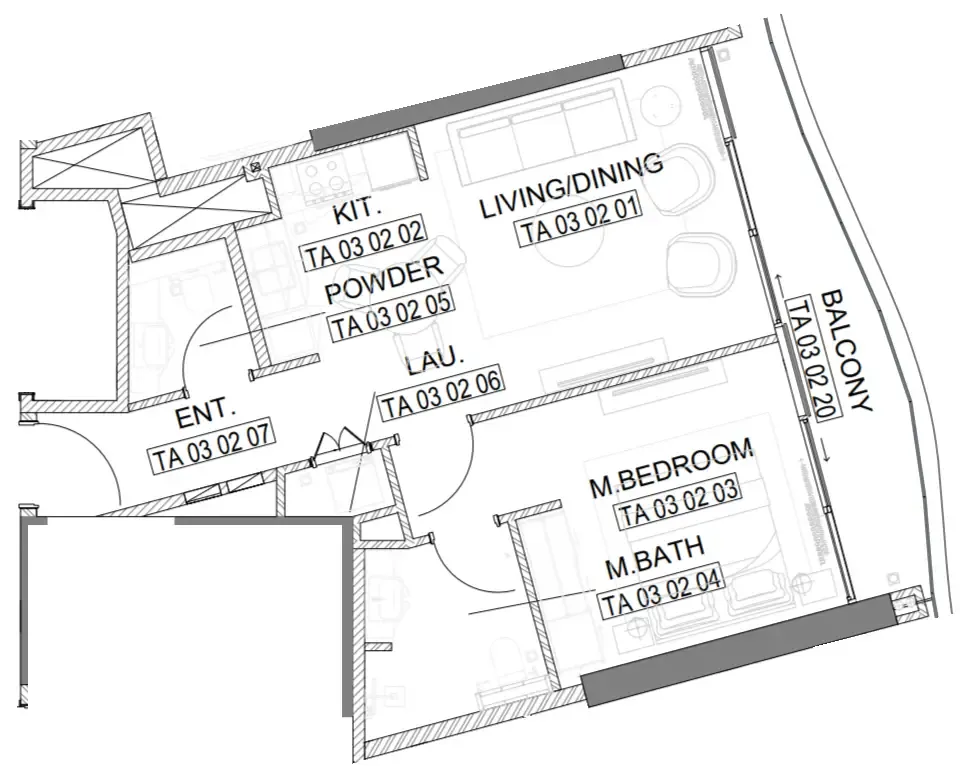 One Development Laguna Residence floor plan