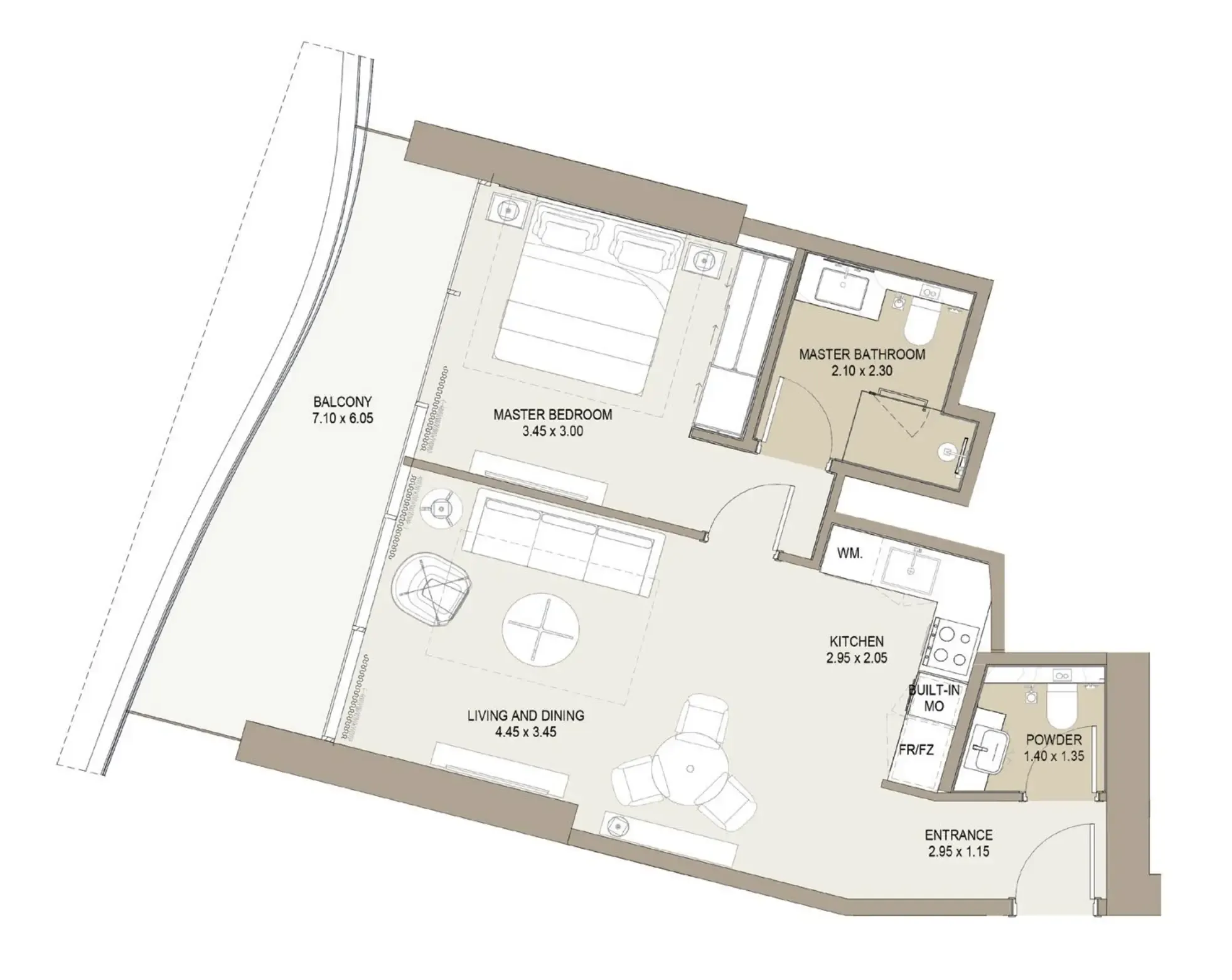 One Development Laguna Residence floor plan