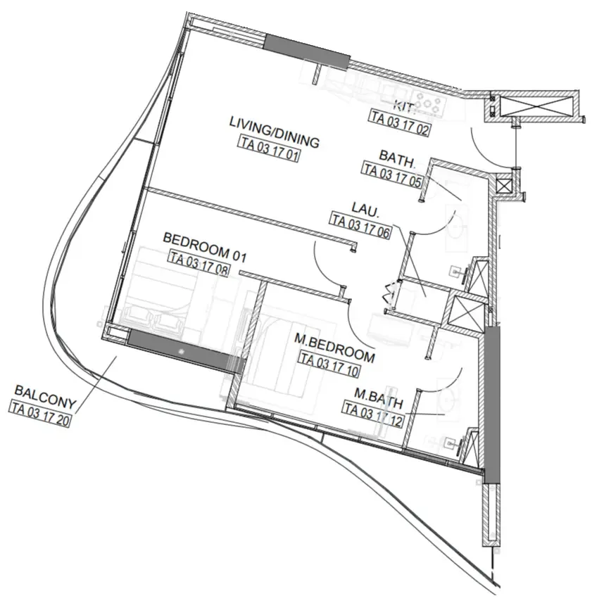 One Development Laguna Residence floor plan
