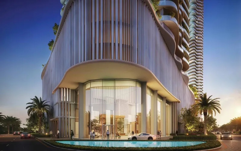 Exterior at Laguna Residence in City Of Arabia Dubai