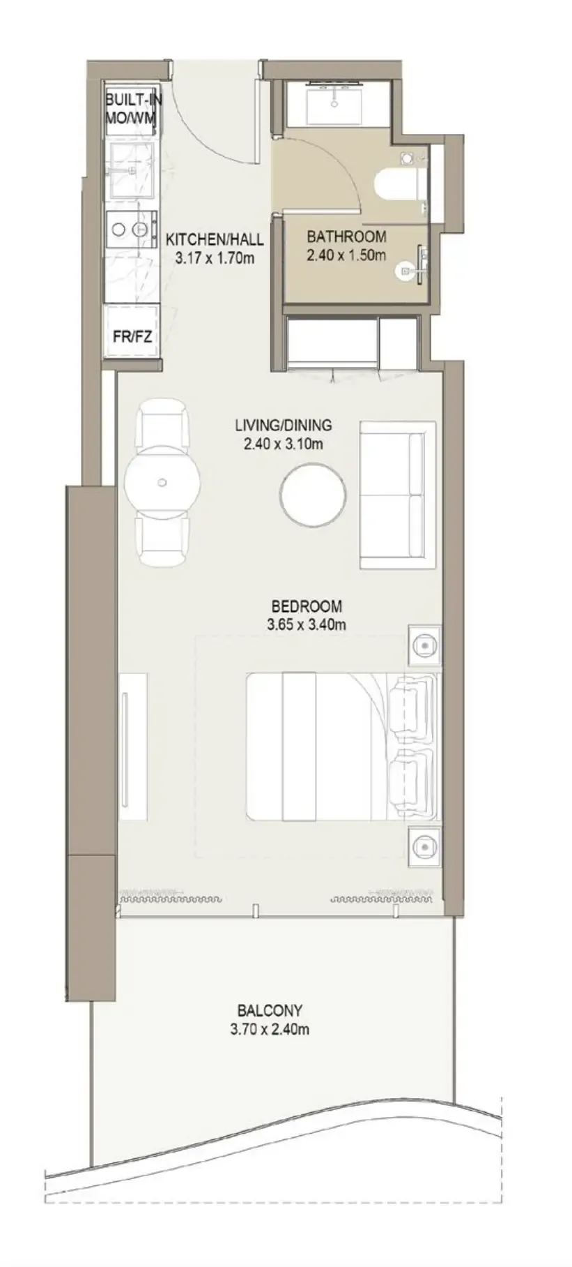 One Development Laguna Residence floor plan