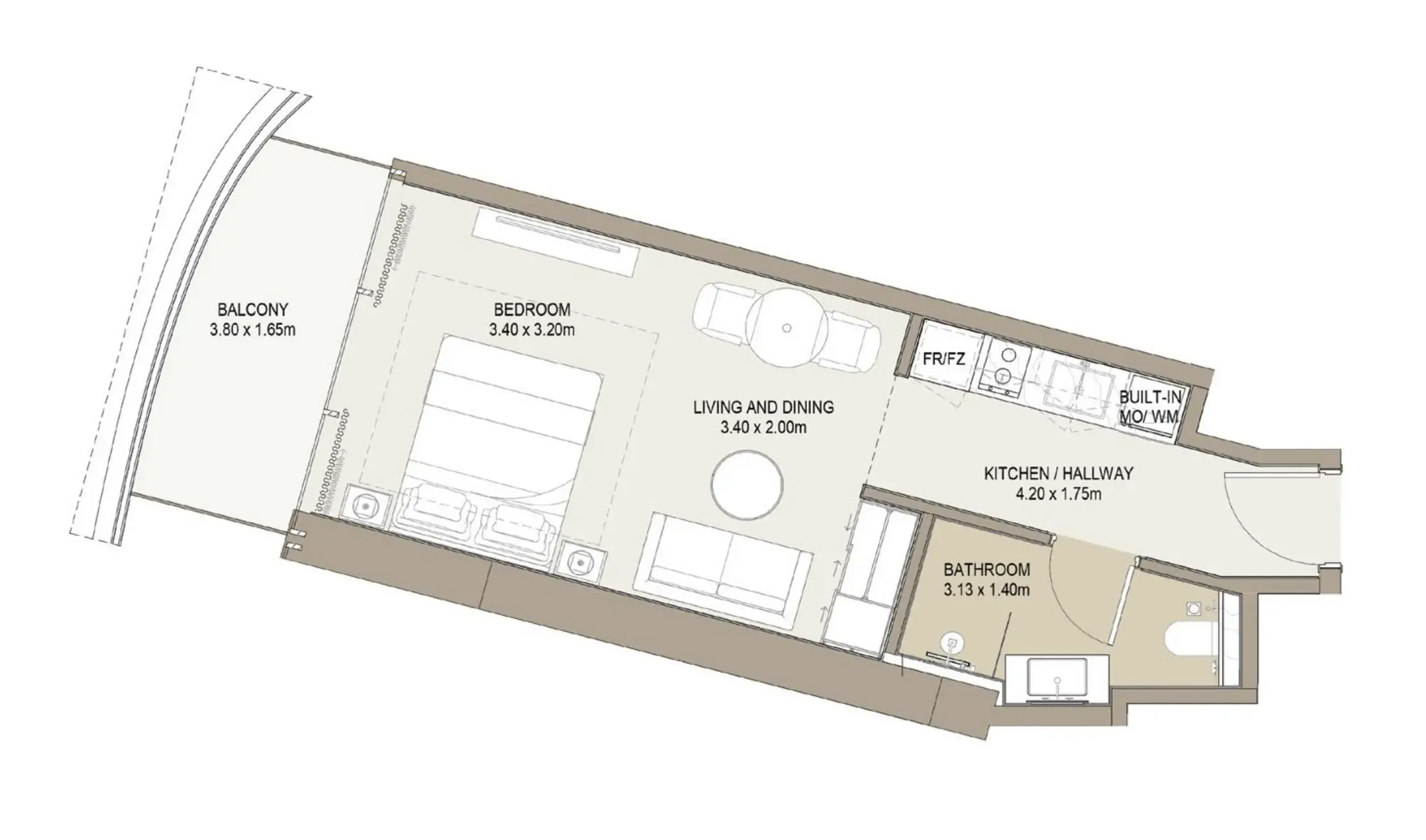 One Development Laguna Residence floor plan