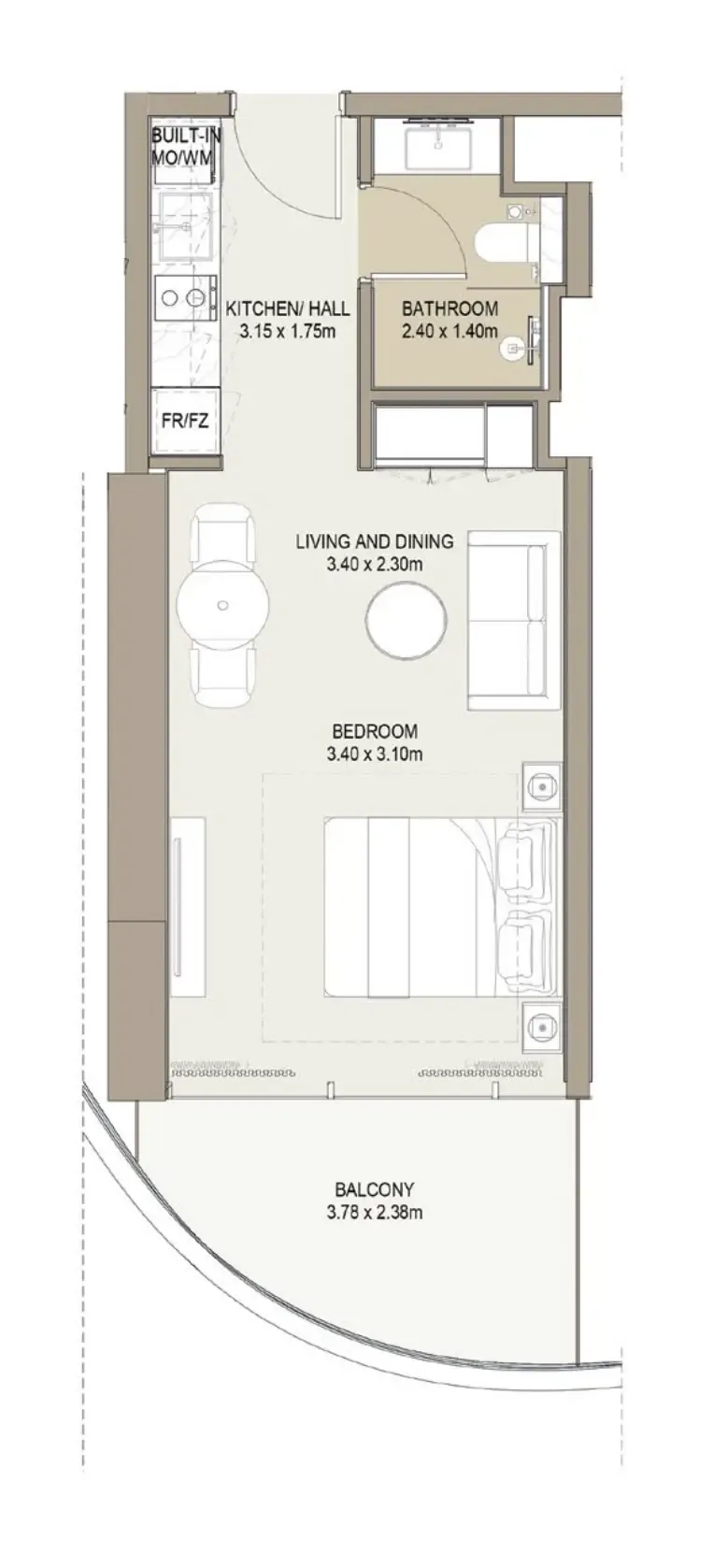 One Development Laguna Residence floor plan