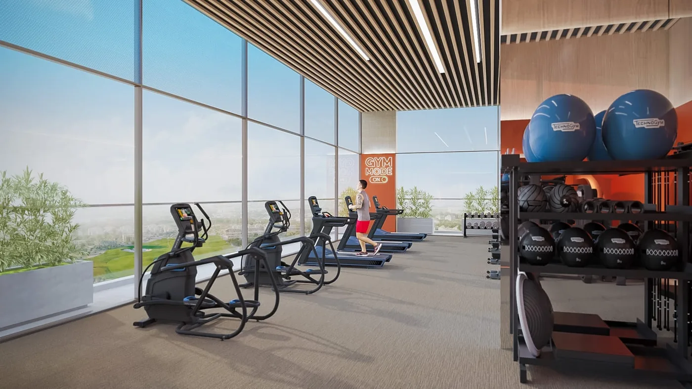 Gym amenity image at Legado by Prescott