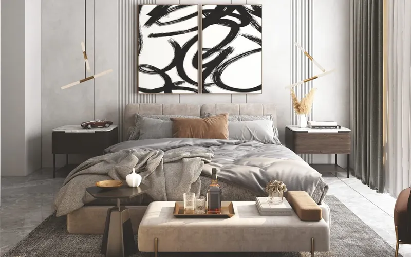 Interior at Lilium Tower in JVT (Jumeirah Village Triangle) Dubai